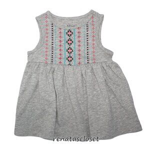 First Impressions Baby Girls' Geo Printed Sleeveless Tunic NWT